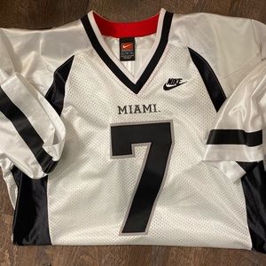 Nike Ben Roethlisberger Miami U Authentic Jersey